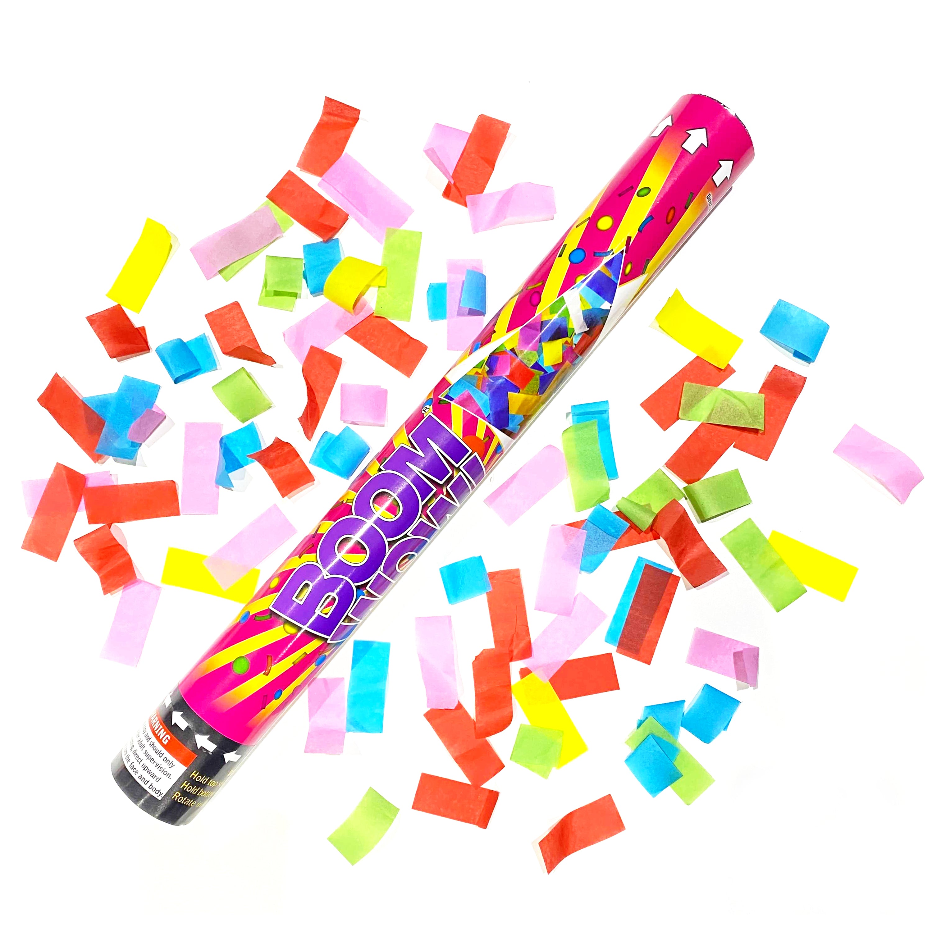 Confetti Twist & Shoot Poppers (Choose your color)
