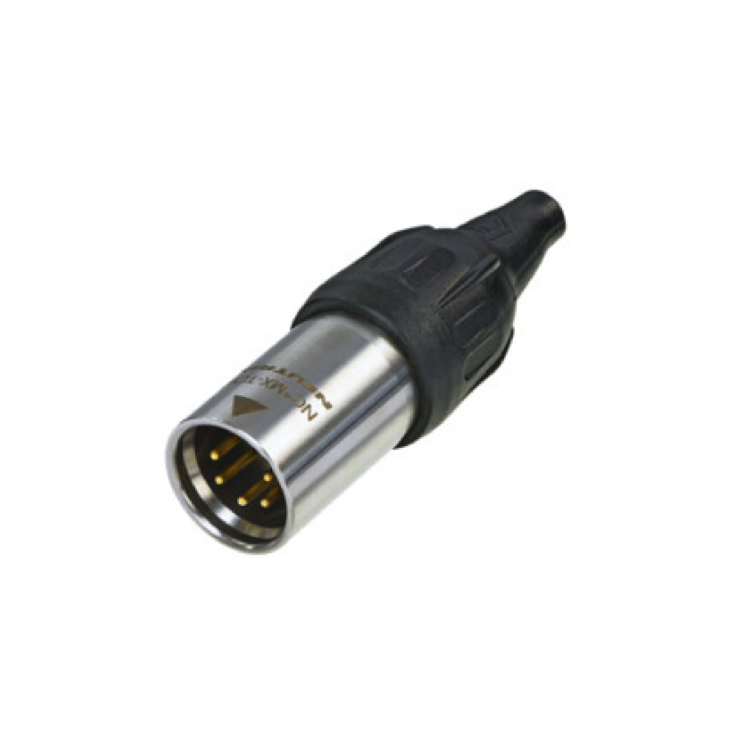 Neutrik - NC5MX-TOP - XLR cable connector male 5-pole, gold contacts - TOP Series