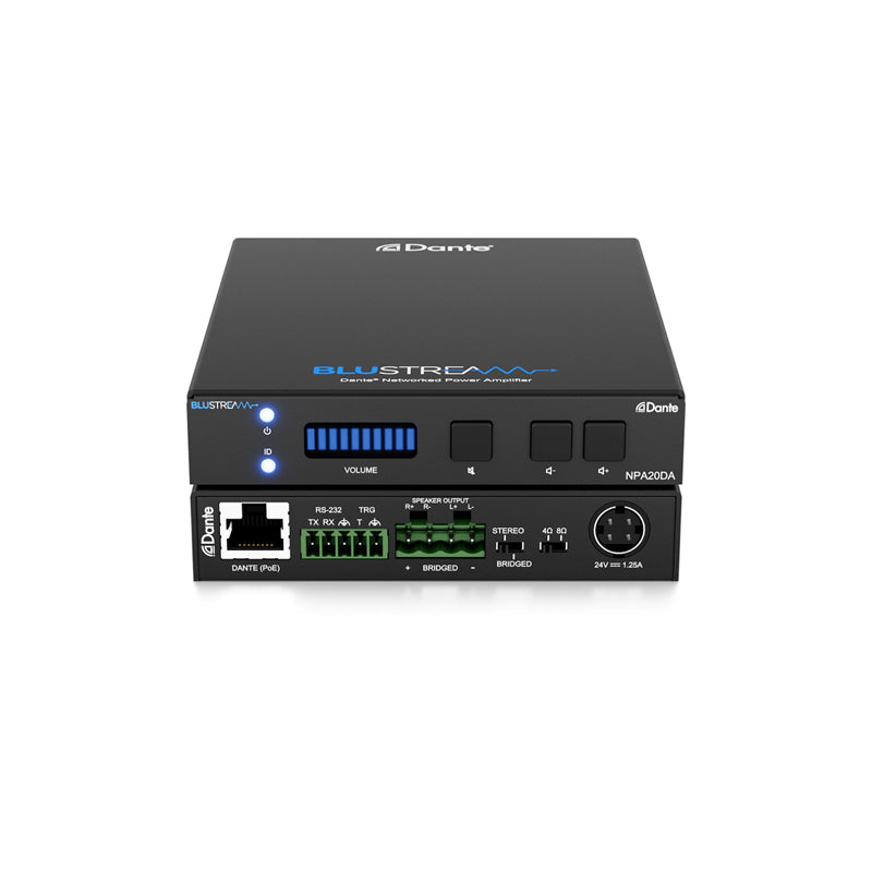NPA20DA - Networked Power Amplifier with Dante
