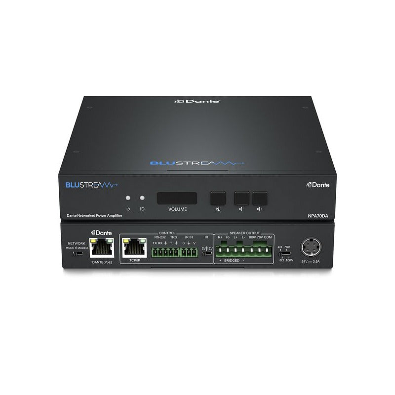 NPA70DA - Dante Networked Power Amplifier