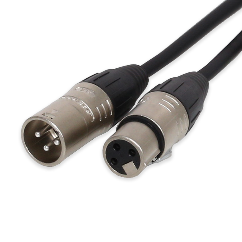 XLR Cable - 3 Pin SCSM3/SCSF3 for Audio, Microphone - 2m-10m