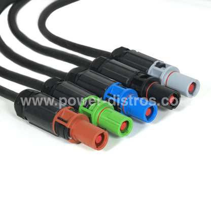Power Extension Cable - Power Lock Set 400A Source to Line Drain