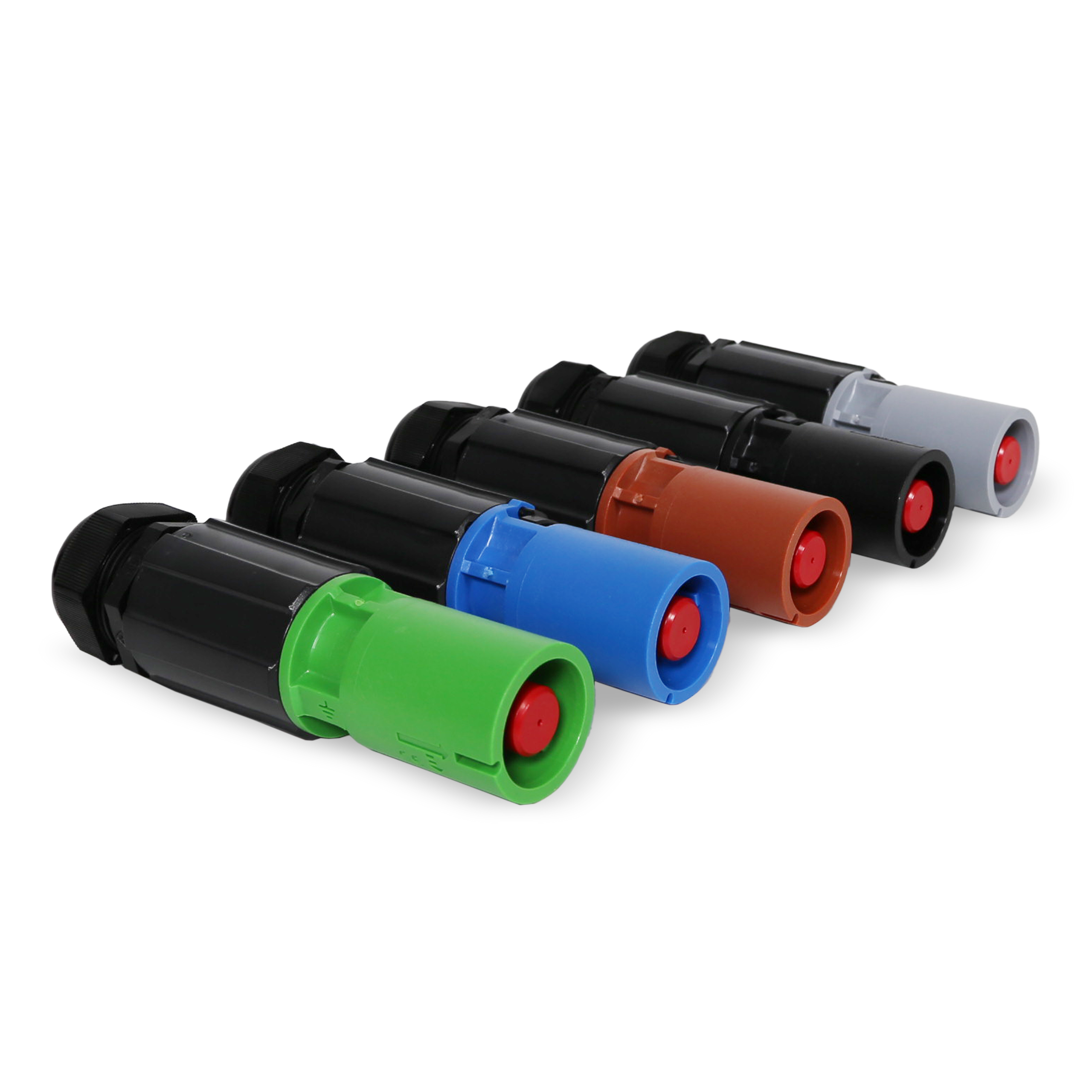 Power Lock Set 500A Line Source - Cable Connector
