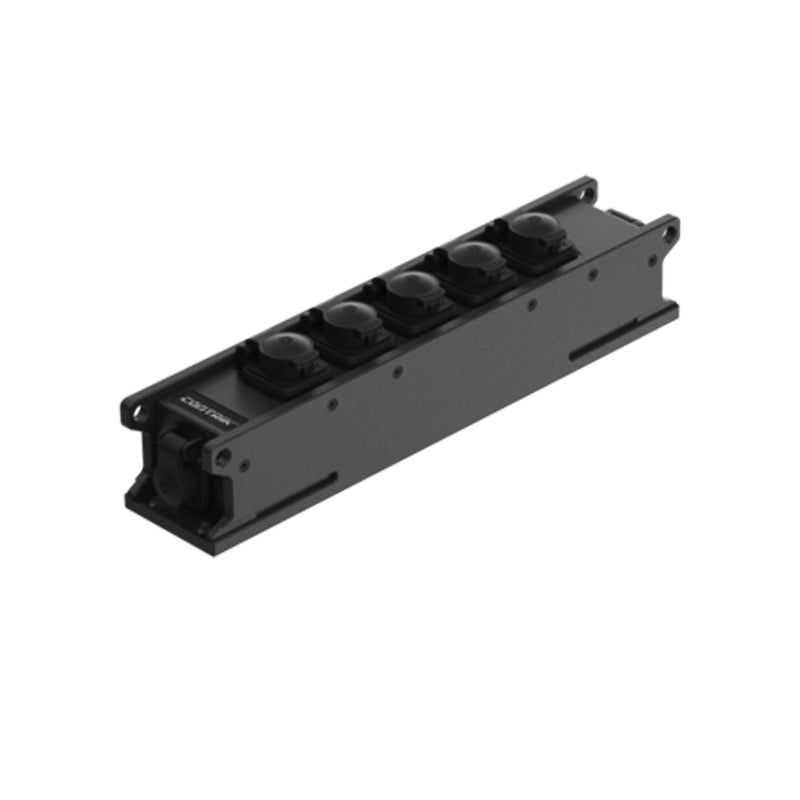 Power Strip XO - 1x powerCON TRUE1 IN – 6x powerCON® TRUE1® TOP - OUT: 6x powerCON® TRUE1® TOP, IP65