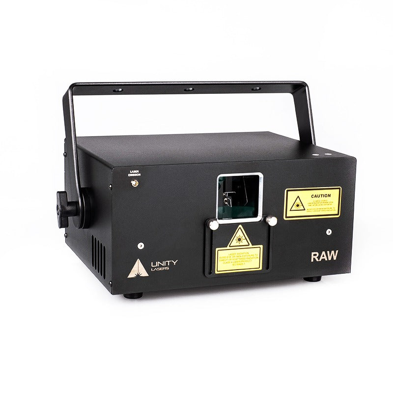 RAW 1.7 - 1.7 Watts Full Color RGB Diode-based Laser Projector with ILDA Control