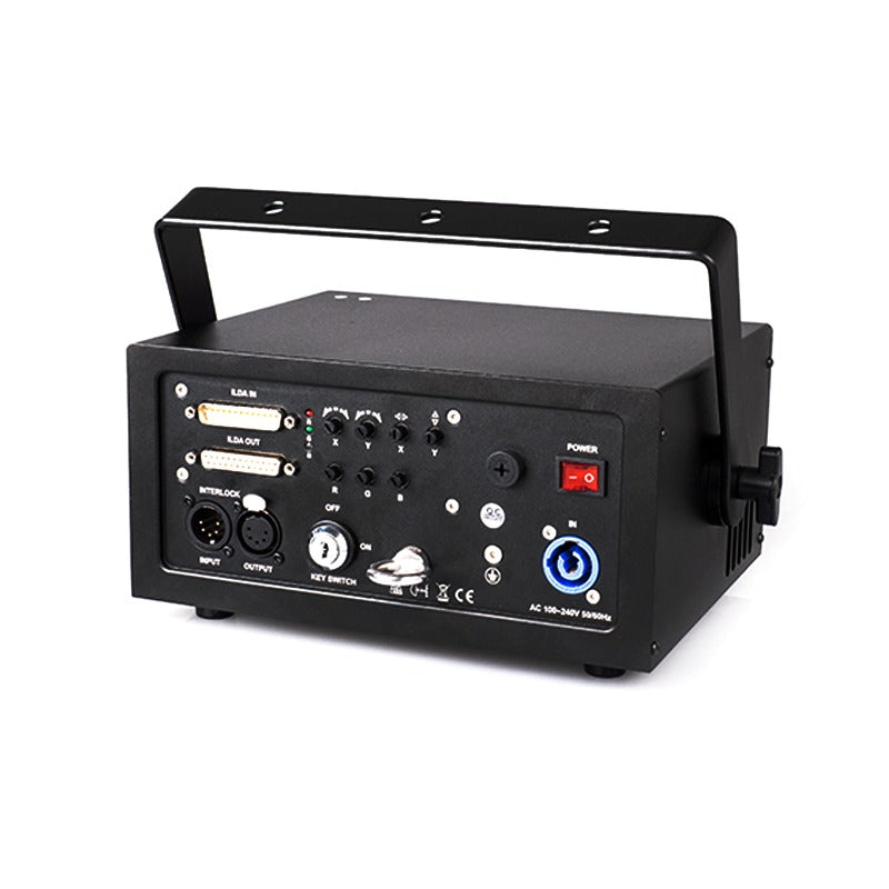 RAW 1.7 - 1.7 Watts Full Color RGB Diode-based Laser Projector with ILDA Control