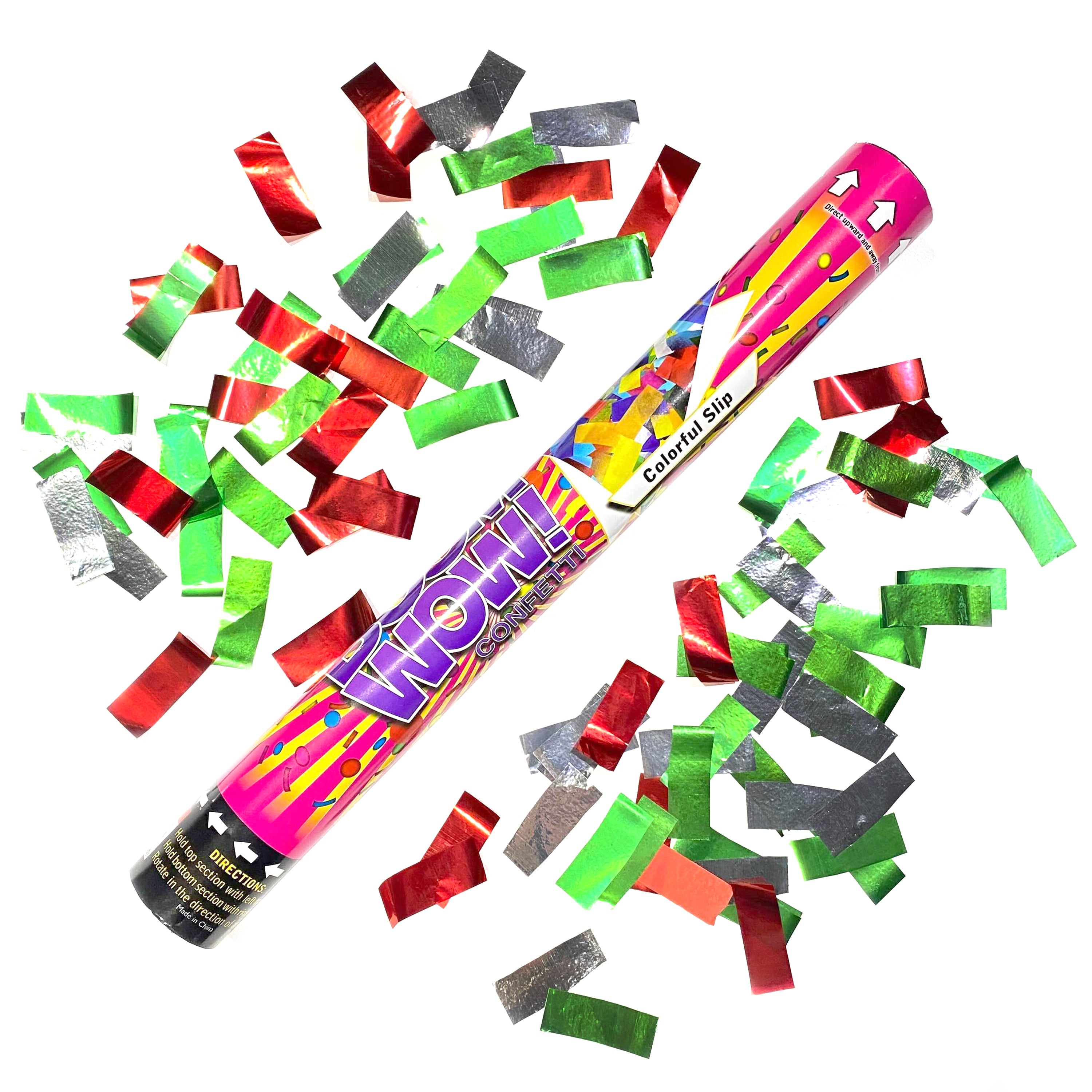 UAE Flag Confetti Twist & Shoot Popper