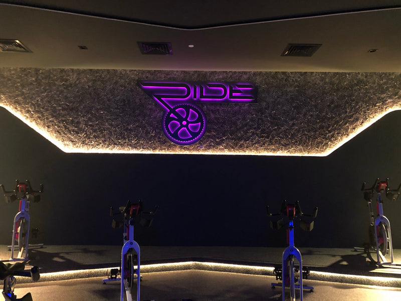 Slider image for RIDE Spinning Studio creates an immersive audiovisual experience