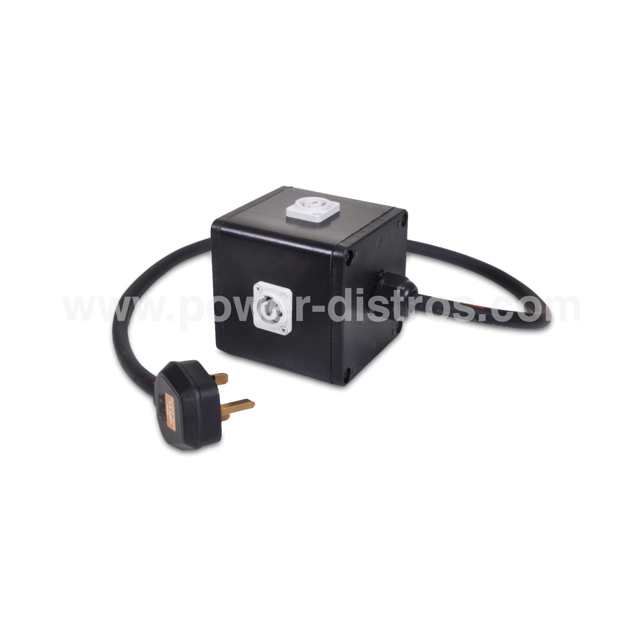 13amp Input, 4 x 20amp PowerCon Outputs Stage Box - SBC13-01P20