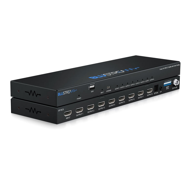 SP18CS - 8-Way 4K HDMI 2.0 HDCP 2.2 Splitter
