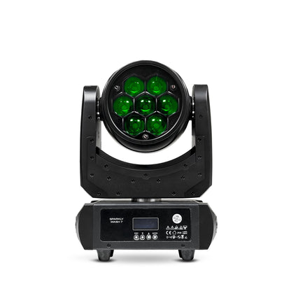SPARKLY WASH 7 - 7x15W RGBW LED Wash Moving Head