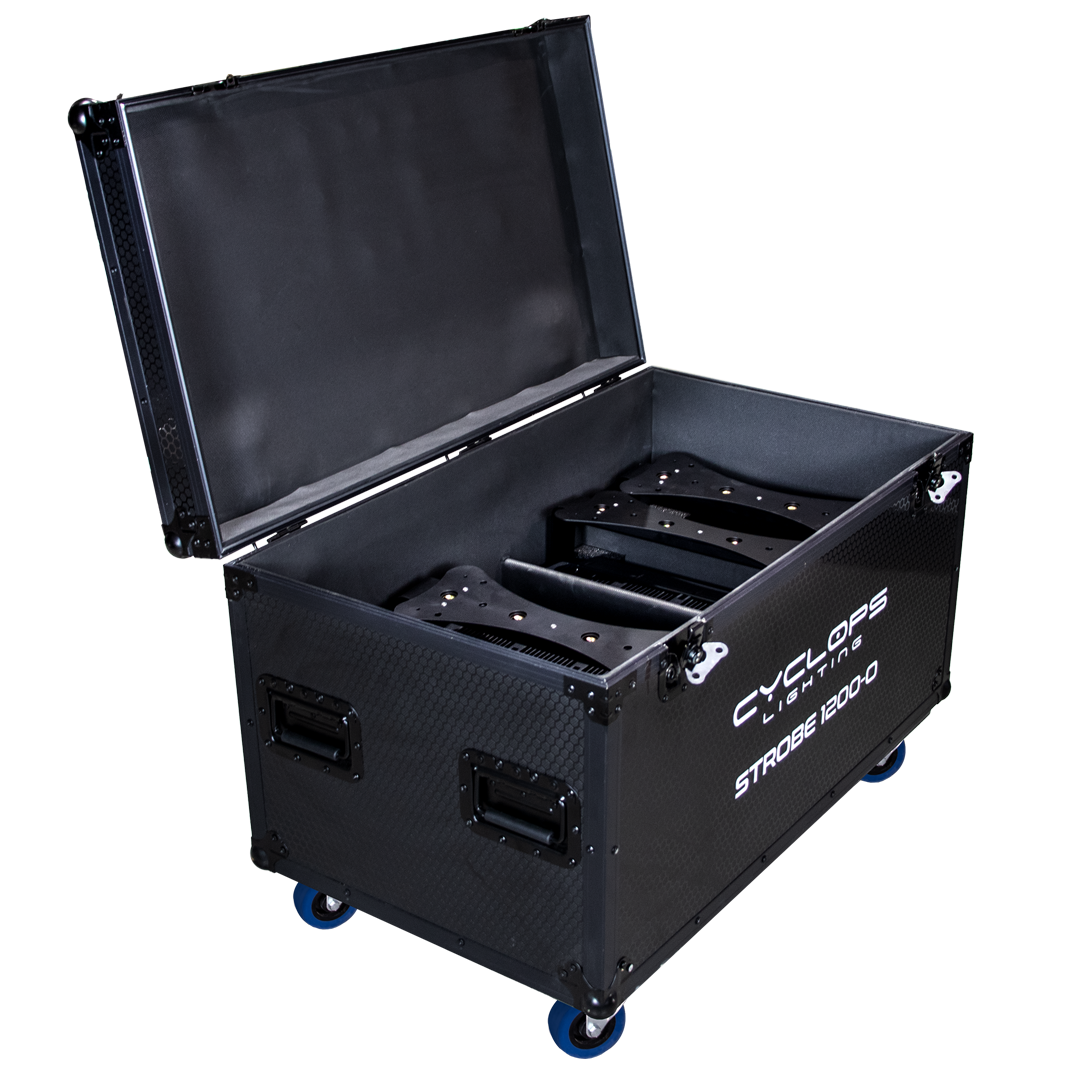 Flight Case - STROBE 1200-O - 4 Fixtures