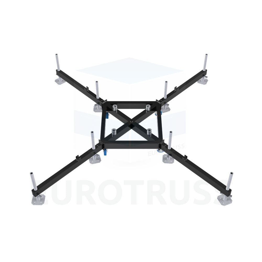 Base 03 – Steel Base on Wheels