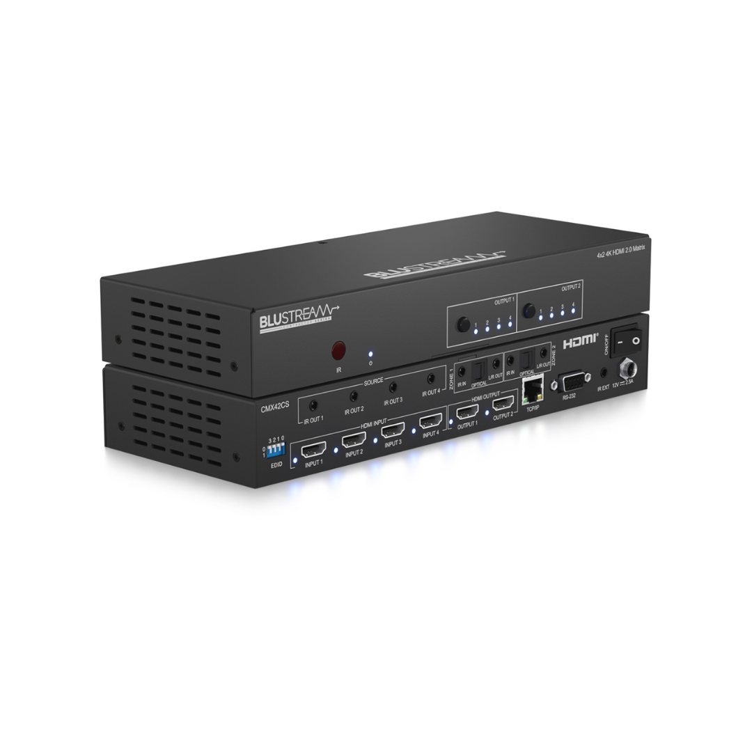 CMX42CS - 4x2 4K HDMI 2.0 Matrix
