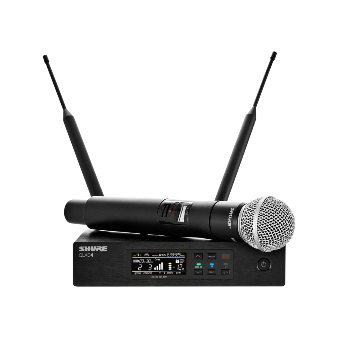 QLXD2 Wireless HH W/SM58 Head