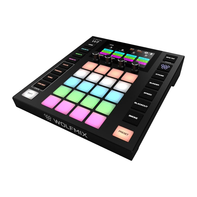 WOLFMIX W1 - Standalone DMX Performance Controller