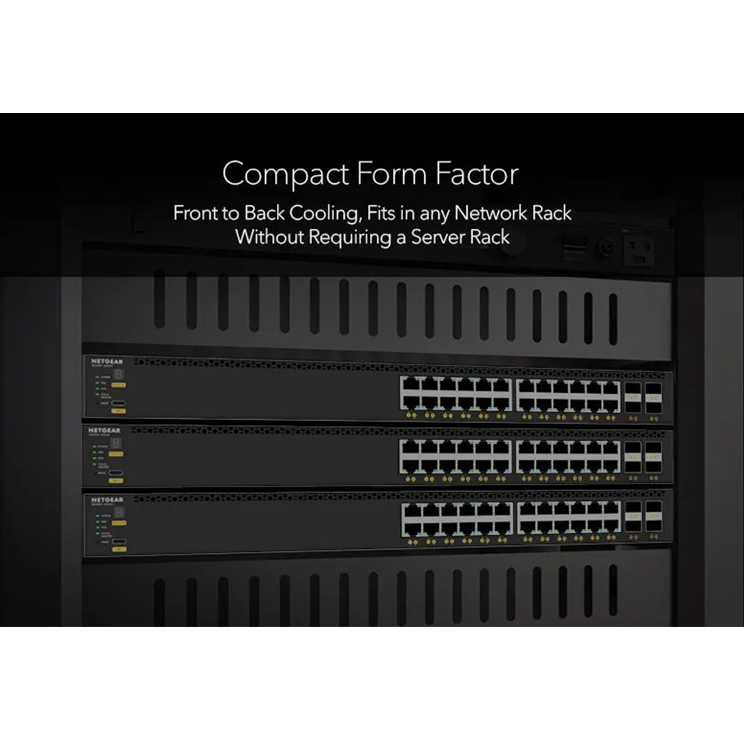 XSM4328FV - 24xSFP+ and 4xSFP28 25G Managed Switch