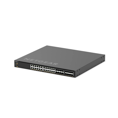 XSM4340V 24x10G/Multi-Gig PoE++ (290W base, up to 1,770W), 8xSFP+ and 8xSFP28 25G Managed Switch