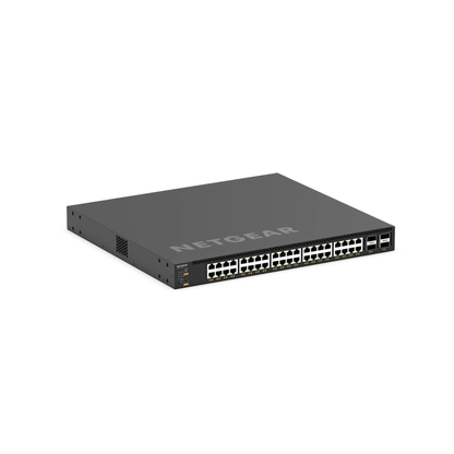 XSM4344C 40x10G/Multi-Gig PoE++ (196W base, up to 1,676W) and 4xQSFP28 100G Managed Switch