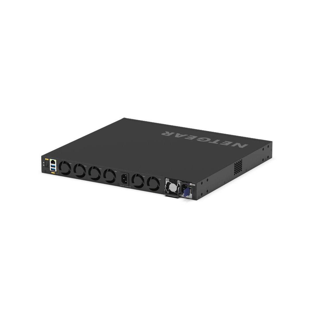 XSM4344C 40x10G/Multi-Gig PoE++ (196W base, up to 1,676W) and 4xQSFP28 100G Managed Switch