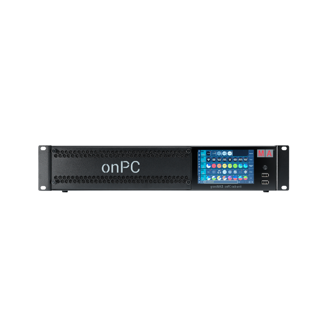 MA Lighting grandMA3 onPC rack-unit