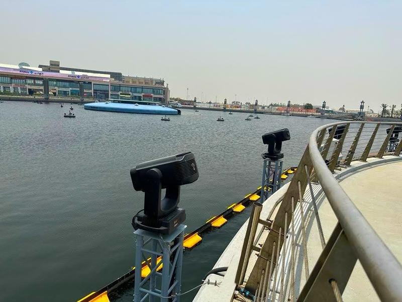 Slider image for Dubai Festival City’s Imagine Show gets lit up with Ayrton COBRA Lasers