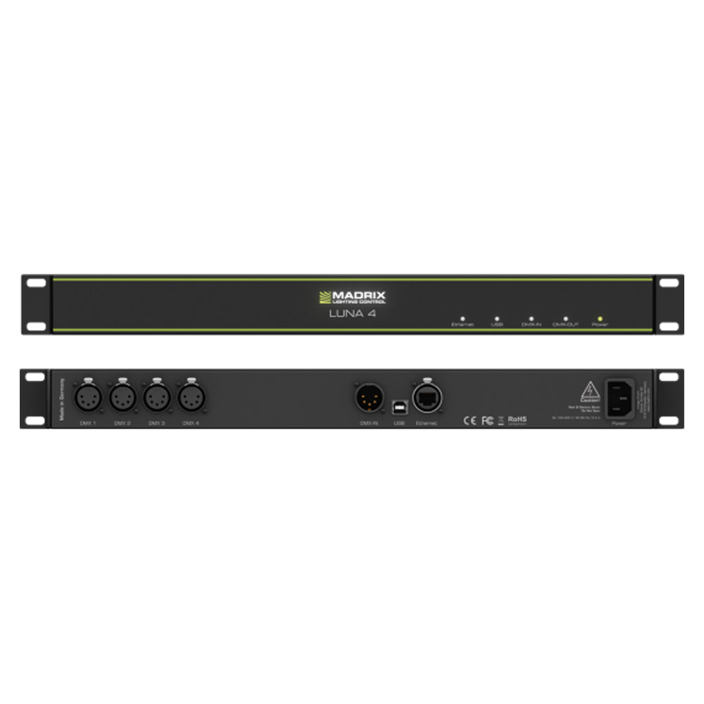 MADRIX LUNA 4 - Rack Mounted DMX Network Node