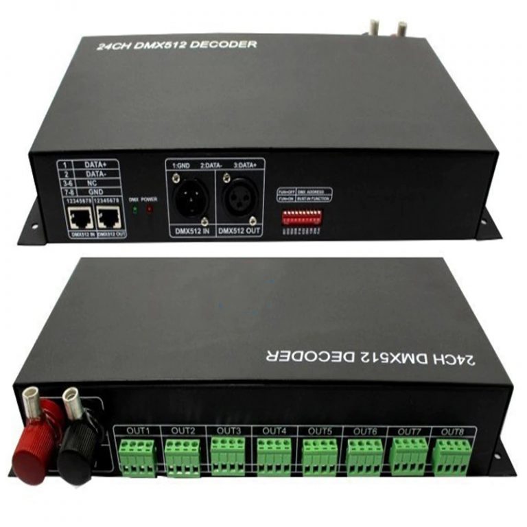 24 CH DMX512 Decoder