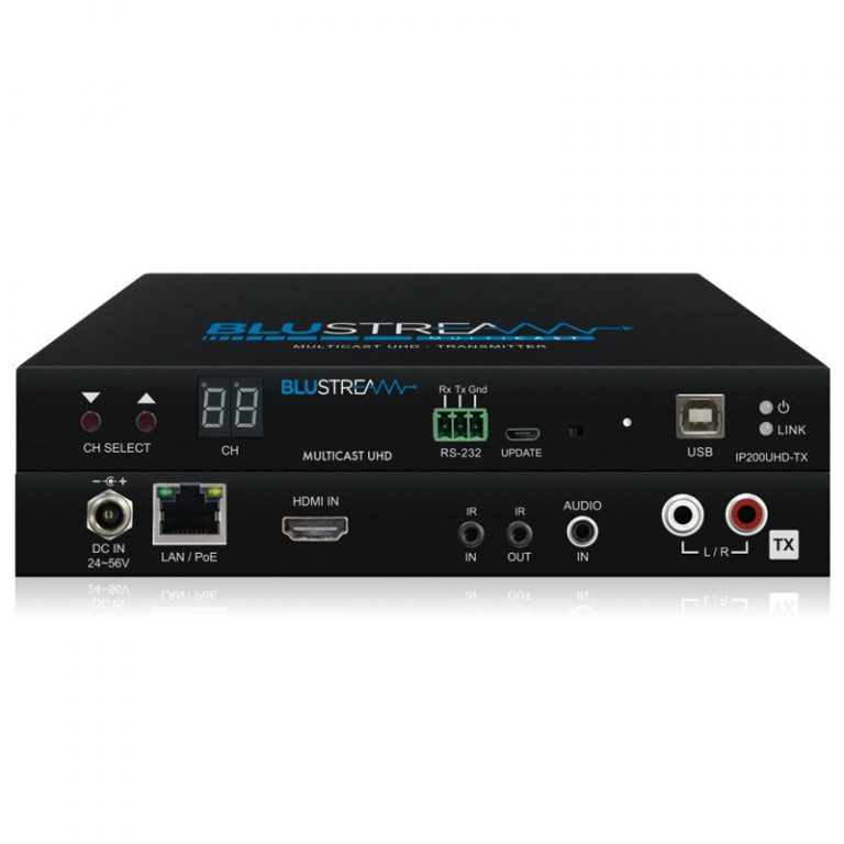 IP200UHD TX IP Multicast UHD Video Transmitter over 1GB Network