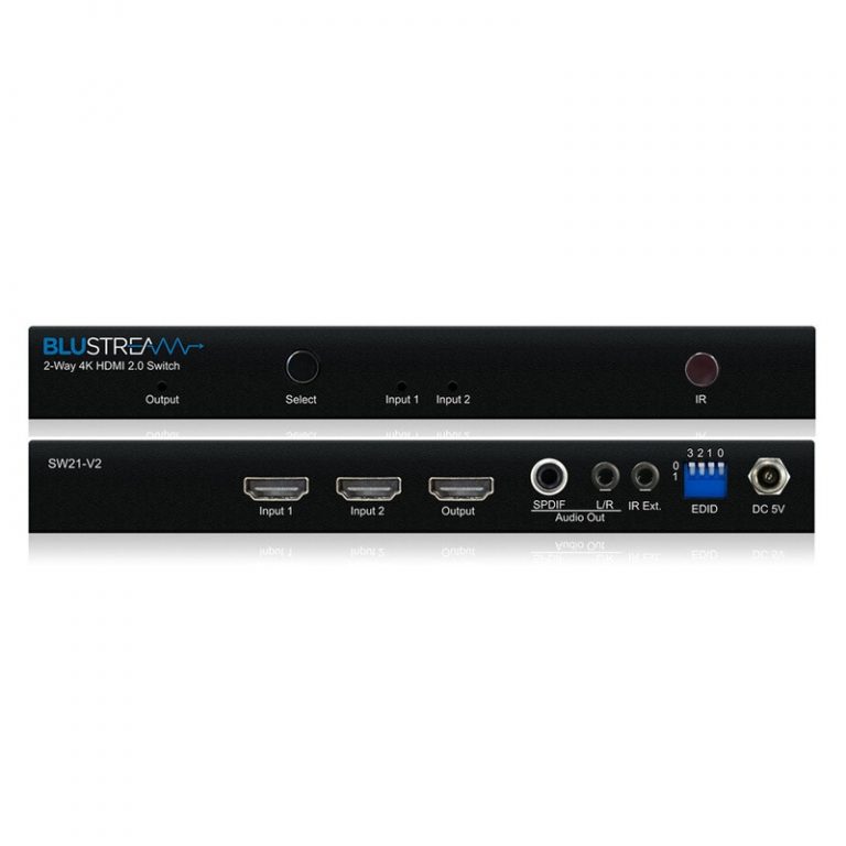 SW21AB V2 2 Way 4K HDMI Switch