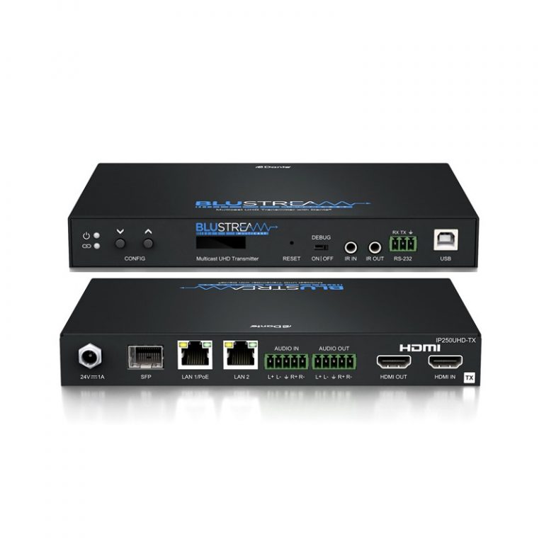 IP250UHD TX IP Multicast UHD Video Transmitter over 1Gb Network