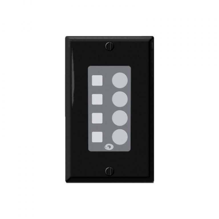 ARC SW4e Push button Wall Panel Controller Black